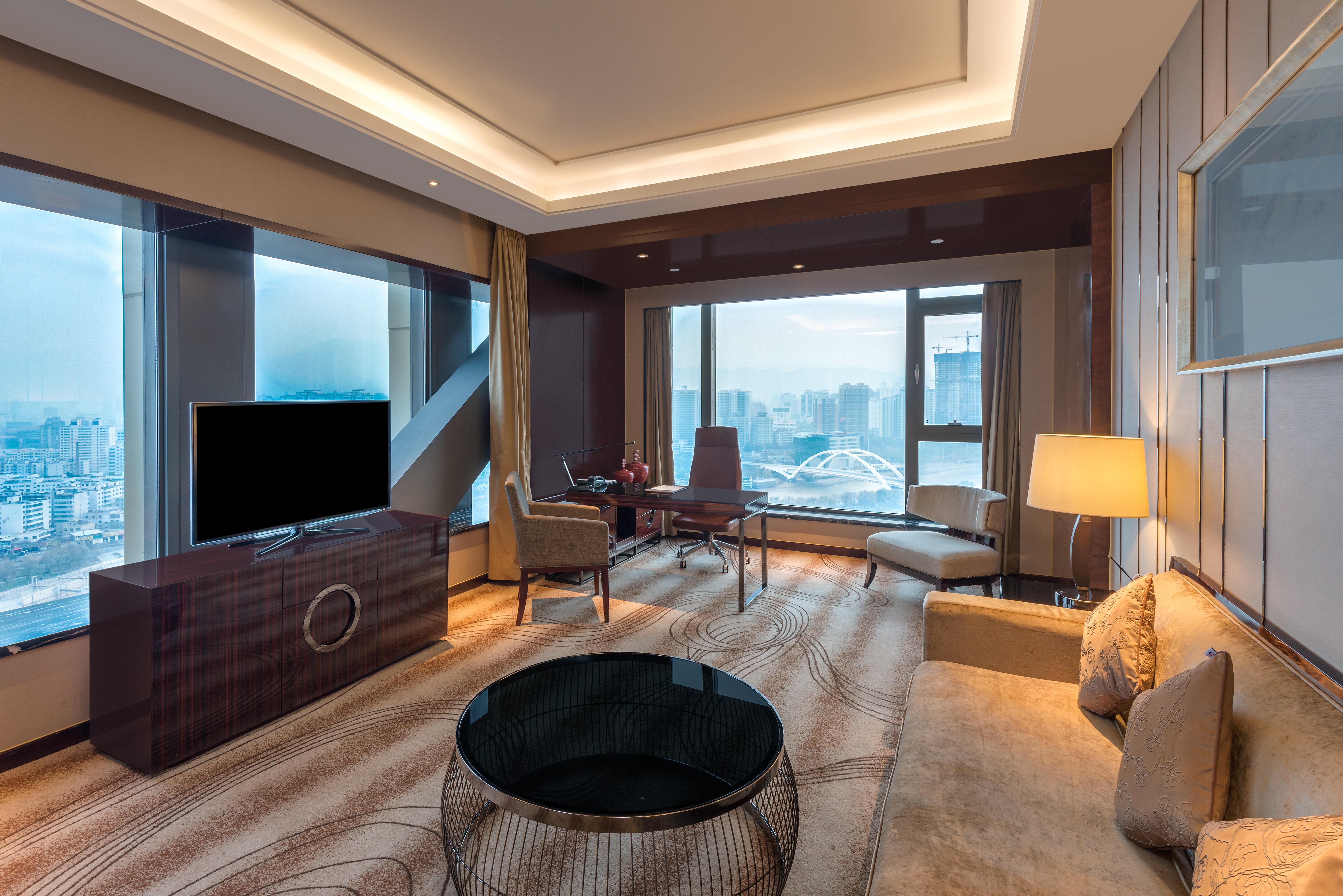 Crowne Plaza Hotel Lanzhou By Ihg Exterior photo